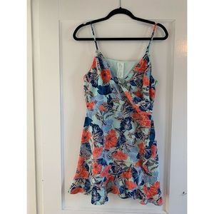Floral printed dress